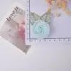 Accesorios para el cabello de flor de hilo hecha a mano transfronteriza, flor para la cabeza, accesorios de decoración para ropa, flor de rosa hecha a mano más hoja