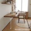 Escritorio de Esquina de Madera Maciza Escritorio para Computadora en Forma de L para Dormitorio en Casa Escritorio de Esquina Simple Moderno Escritorio de Escritura para Estudiantes