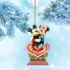 Acrílico Navidad Nuevo Producto Transfronterizo Lindo Dibujo Animado Acrílico Árbol de Navidad Decoración Colgante Halloween