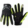 Guantes de Motocicleta Todoterreno Anticaída, Antideslizantes, Transpirables, para Carreras, de Dedo Completo para Hombres, Equipo de Verano para Motociclistas