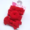 Nueva Diadema Infantil para Niños Bebé Lazo de Nylon Donut Set de Tres Piezas Accesorios Elásticos para el Cabello