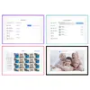 Estoque Disponível Moldura de Foto Calendário 10.1 Polegadas 15.6 Polegadas 21.5 Polegadas Álbum de Fotos Digital de Alta Definição Música Calendário de Quatro Cores Moldura de Foto