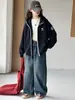 Chaqueta con Estampado de Estrellas para Niñas, Nuevo Estilo Otoño 2026, Cárdigan con Capucha Color Block para Niños Mayores, Top de Manga Larga para Estudiantes de Secundaria
