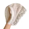 Accesorios para el Cabello de Primavera y Verano para Niñas, Estilo Pastoral, Diadema Linda de Encaje con Calados, Diadema Integrada de Pañuelo Triangular