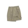 Estilo Vestido 2025 Verão Novo Estilo Estilo Japonês Retro Fita Removível Lixamento Micro Ruga Shorts Casuais para Homens