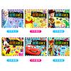 Genuíno criativo tridimensional pequeno manual completo 6 volumes jardim de infância produção DIY de crianças 3d pop-up livro origami papel-cortado