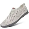 Zapatos de Piel para Hombre 2026 Moda Primavera y Otoño Piel Suave Zapatos Casuales Textura Duradera Mocasines Zapatos de Hombre Venta al por Mayor y al por Menor