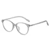 9970 Gafas de Montura Completa Estilo Ojo de Gato Retro para Mujer Cara Lisa Adelgazantes Se Pueden Montar Cristales Graduados para Miopía Montura de Gafas Versátil de Moda