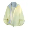 Chaqueta Deportiva para Hombre 2026 con Cuello Alto, Delgada, Contraste de Color, Holgada, Informal, Abrigo Corto, Estilo Básico de Moda Otoñal