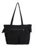 Novas Bolsas de Grande Capacidade para Outono e Inverno para Estudantes do Sexo Feminino Frequentarem as Aulas, Bolsas Tote Versáteis de Estilo Literário de Nicho e Elegantes