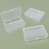 10.5 Caixa de Armazenamento Retangular Dobrável Banco de Cartões de Visita Cartão Bancário Cartas de Baralho Caixa de Embalagem Plástica à Prova de Poeira Band-Aid