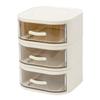 Caja de Almacenamiento de Escritorio Cajón de Almacenamiento Multicapa Gabinete para Almacenar Accesorios para el Cabello Caja para Cosméticos y Joyería Papelería Caja Organizadora Multifuncional