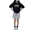 Shorts Masculino Novo Estilo Americano de Verão Marca da Moda Design Fino Nicho Solto Tamanho Grande Esportivo Casual Calça de Cinco Pontos