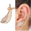 Huailang Alas Doradas Pendientes Distintivos Aretes Punk Exagerados para Mujer Joyería de Oreja Moda Productos Nuevos