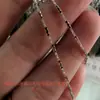 Plata de Ley S925 Cadena de Estrella en Forma de 0 Accesorios para Joyería Hechos a Mano Materiales para DIY Pulsera Collar Cadena de Plata