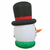 Modelo Inflable de Muñeco de Nieve, Adorno Inflable, Modelo Inflable Navideño, Modelo de Decoración Inflable para Fiesta al Aire Libre en el Patio