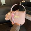 Bolso Pequeño Cuadrado de Moda para Mujer 2025 Nuevo Compras Viajes al Trabajo Bolso de Mamá Moda Casual Simple Retro