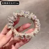 Goma de Pelo Versátil de Cristal de Lujo Ligero para Mujer, Estilo Nuevo, Elegante Sujetador de Cola de Caballo Que No Daña el Cabello, Accesorio de Alta Gama para Moño
