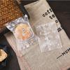 Bolsas de Empaque para Pasteles de Luna al por Mayor Bolsas Translúcidas Escarchadas Selladas a Máquina Bolsas para Alimentos Horneados Galleta Crujiente de Yema de Huevo Galleta Crujiente de Copo de Nieve