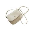 Bolso bandolera nuevo para mujer Ins Simple Versátil Solapa Bolso Silla Bandolera Bolso Pequeño Bolso Semicírculo Bolso de Mujer Estilo Coreano