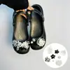 Charms para Sapato Crocs Compatíveis com Fronteira com Strass Brilhantes, Acessórios de Corrente de Fivela de Sapato Decorativa Removível DIY