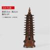 Ornamento da Torre Wenchang de Cobre para Mesa de Casa e Escritório, Decoração Dourada para Sucesso e Conquista Acadêmica, Presente Artesanal para Avançar na Carreira