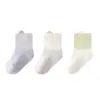 Meias de Bebê Cuidadosamente Selecionadas para Primavera e Verão, Meias de Malha Fina, Meias de Algodão para Bebês, Meias Sem Costura para Crianças, Meninos e Meninas, com Design de Orelhinhas