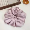 Nuevo Gipsófila Pedrería Caliente Tela Anillo para el Cabello Intestino Grueso para Mujer Sentido de Alto Grado Color Brillante Cuerda para Atar Dulce Elegante Cuerda para el Cabello Flor para la Cabeza