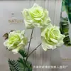3 Rosas de Diamante Artificiales, Decoraciones para Sala de Estar, Accesorios para Fotos, Arreglos Florales para Salón de Bodas, Flores Falsas Decorativas, Flores de Seda