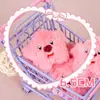 Lote de Peluches Colgantes de Dibujos Animados Estrella Mochila Adornos Colgantes Llavero Broche Lindo Accesorios Regalo de Graduación Joyería Pequeña