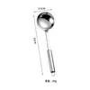 Juego de Utensilios de Cocina para Venta al por Mayor: Cucharón Antiescaldado, Espátula para Polvo, Espátula de Acero Inoxidable, Espátula para Saltear, Cuchara para Arroz de Cocina, Colador, Espátula de Cocina