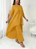 Blusas Sueltas de Manga Media para Mujer, Color Multicolor, Temperamento Casual, Estilo Versátil, Diseño Simple Adelgazante, Suministro Mayorista de Ropa para Mujer