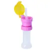 Tapa de Popote de Agua Mineral Dos en Uno Portátil para Niños Tapa de Conversión de Popote Anti-Atragantamiento Tapa para Bebidas Tapa de Popote de Silicona para Botella