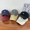 Boné de Baseball Outonal Feminino Escovado com Proteção Solar, Circunferência da Cabeça Grande, Coroa Profunda Nova, Emagrecimento Facial, Aba Larga, Boné Estilo Duckbill, Marca Moderna para Homens