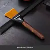 Cepillo de Madera de Ébano con Cerdas Duras para Limpiar Bandejas de Té, Raspador de Té, Herramienta Cepillo para Té, Cepillo de Mantenimiento para Tetera, Accesorios para Juego de Té