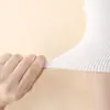 Aquecedores de Braço Femininos Outono Inverno Tricotados Preto Branco Renda Comprimento Médio Mangas Falsas Luvas Mangas Tendência