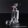 Fabricantes de Pujiang al por mayor bola facetada sólida de cristal transparente Bola plana única de cristal Lámpara de luz de vidrio Colgante de bola