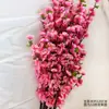 Ramas Artificiales de Flor de Durazno, Ramas Falsas de Flor de Ciruelo Flor de Cerezo, Flores de Seda para Decoración de Sala de Estar, Flores Falsas para Boda, Flores de Plástico, Flores Secas Especiales para Ingeniería