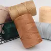 Corpo de luz grosso fio de gelo oco fio de gelo tecido à mão diy saco fio almofada fio de verão chapéu de sol fio
