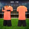 Conjunto de Uniforme de Fútbol Deportivo, Uniforme de Entrenamiento de Manga Corta, Camiseta de Uniforme de Equipo, Conjunto de Uniforme de Fútbol para Estudiante de Escuela Primaria, Palabras Clave Populares de la Copa del Mundo