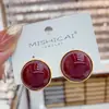 Brincos de Pérola Geométrica Simples e Estilosos Design Coreano Senso de Estilo Temperamento Celebridade da Internet Brincos para o Dia a Dia Personalidade Versátil Acessórios de Brincos