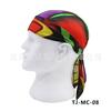 Equipo deportivo suave Ciclismo Deportes al aire libre Sombrero Turbante Transpirable Secado rápido Protección solar Sombrero pirata Sombrero pequeño estampado Sombrero