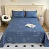 Sábana de Algodón Puro Pieza Única 100% Algodón Dormitorio Estudiantil Cubierta de Cama Individual para Niños Verano Engrosado Clase A Colcha al por Mayor