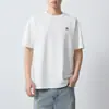 Camiseta de Manga Corta para Hombre Moomaike 210g Algodón de Peso Pesado Tacto Algodón Hombre Verano 2026 Nueva Camiseta Transpirable Top 75186