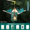 Linterna de tejido de bambú para el Día de Año Nuevo, linterna mini brillante de mano, paquete de materiales para manualidades DIY para niños, estilo antiguo, bote pequeño