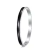 Pulsera Cruzada de Pegamento para Mujer, Pulsera de Acero Inoxidable de Moda para Mujer, Pulsera Versátil de Acero de Titanio Estilo Europeo y Americano