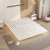Cama suspendida simple 1.5 metros 1.8 metros Lujo ligero italiano sin cabecero marco de cama doble de hierro cama de apartamento marco de cama de hierro