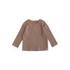 Camiseta de Manga Larga para Bebé Ropa de Otoño 2026 Nuevo Estilo Camiseta Básica de Moda para Niños y Niñas Top de Cuello Redondo para Otoño