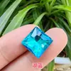 50 Peças Strass Quadrado de Canto Reto com Base Pontiaguda, Strass de Formato Irregular para Decoração DIY de Capa de Celular, Roupas, Acessórios Super Brilhantes