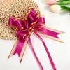 50 Cajas de Regalo Grandes con Borde Dorado y Flores Dibujadas a Mano Decoración Mariposa Flor Embalaje de Regalo Arreglo Navideño Flores Dibujadas a Mano